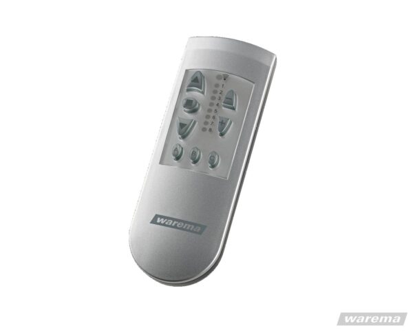 WAREMA EWFS Handsender 8-Kanal silber / schwarz / weiß 2035343, 2035342, 2035341 – Bild 2