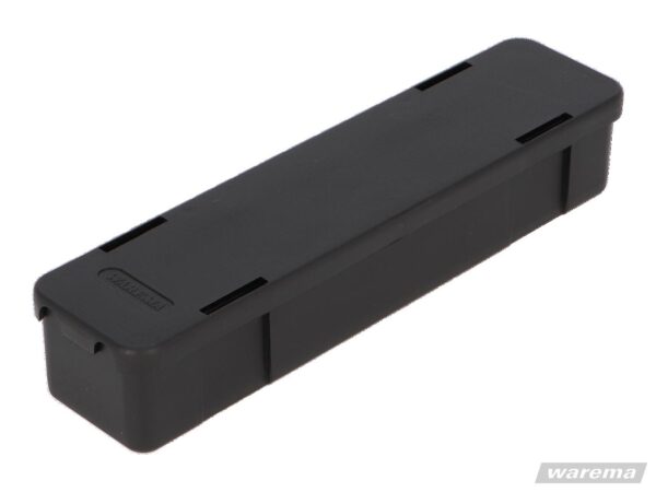 Gehäuse für Hirschmann STAK 3 / STAS 3 in schwarz, inklusive Befestigungsmaterial