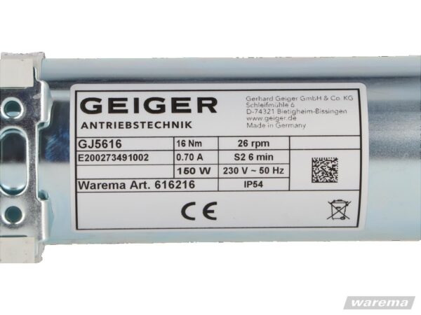 Geiger Blockmotor GJ5616 2x8 Jalousienantrieb #616216 – Bild 4