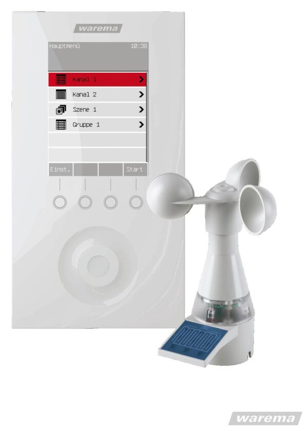 WAREMA Bundle Wisotronic 1-​Kanal Steuerung inkl. Wetterstation multisense #1002840 #1002841 – Bild 3
