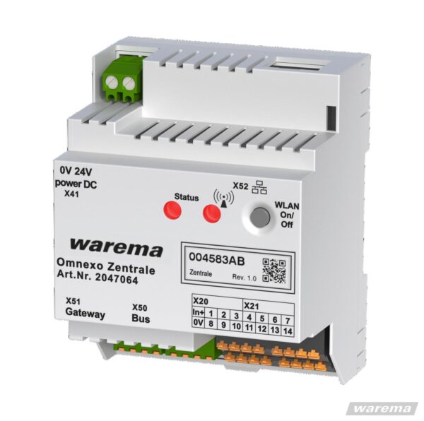 Omnexo Zentrale zur Ansteuerung und Automatisierung von Sonnenschutzprodukten und anderen Verbrauchern