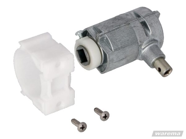 Beipack Getriebe 3:1, rechts, mit Zapfen, mit 6 mm Vierkant