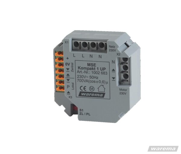Motorsteuereinheit (MSE) zur Ansteuerung eines 230 V Sonnenschutzantriebs