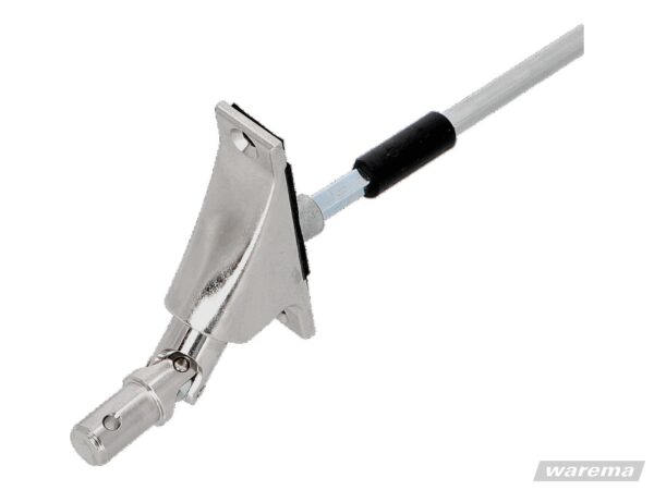 WAREMA Gelenklager mit thermische Trennung, 0 - 60 Grad, mit Zapfen d12,9 mm, 6 mm Vierkant, 300 mm 525143 – Bild 3