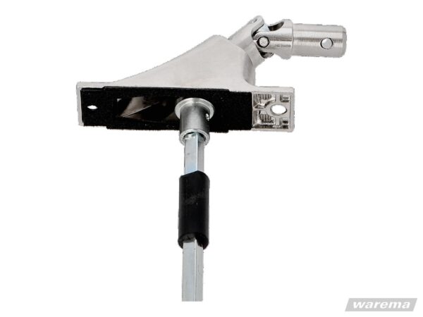 WAREMA Gelenklager mit thermische Trennung, 0 - 60 Grad, mit Zapfen d12,9 mm, 6 mm Vierkant, 300 mm 525143 – Bild 4