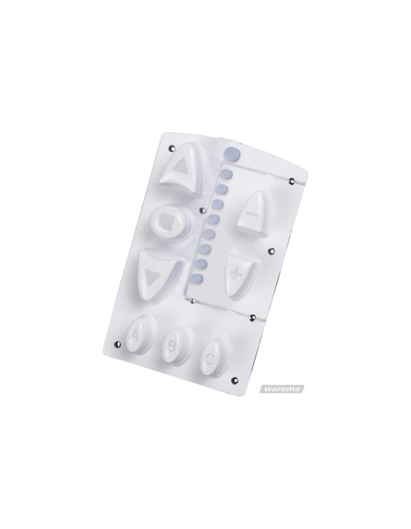 WAREMA Schaltmatte EWFS Handsender 8-Kanal, silber, schwarz, weiss – Bild 3