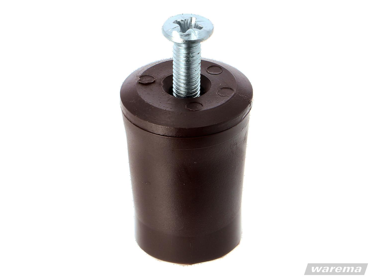 Anschlagstopper , 40 mm, mit Kreuzschlitz und Plättchen – Bild 3
