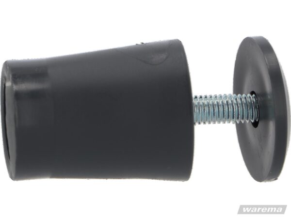 Anschlagstopper , 40 mm, mit Kreuzschlitz und Plättchen – Bild 2