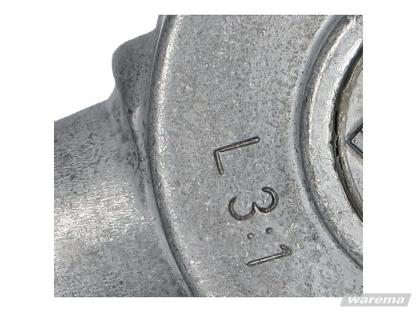 Beipack Getriebe 3:1, links, mit Zapfen, mit 6 mm Sechskant