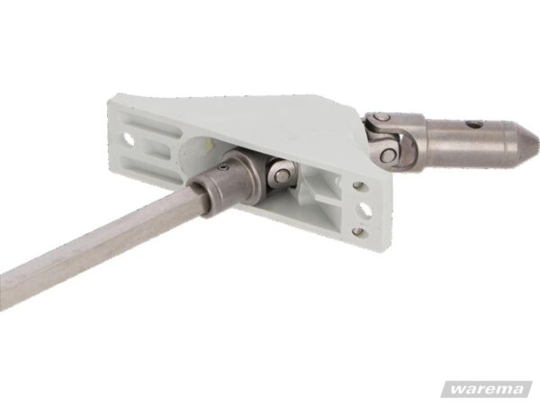WAREMA Gelenkplatte 22x85 mm, waagerecht, 6 mm Vierkant, 300 mm #525093 – Bild 2