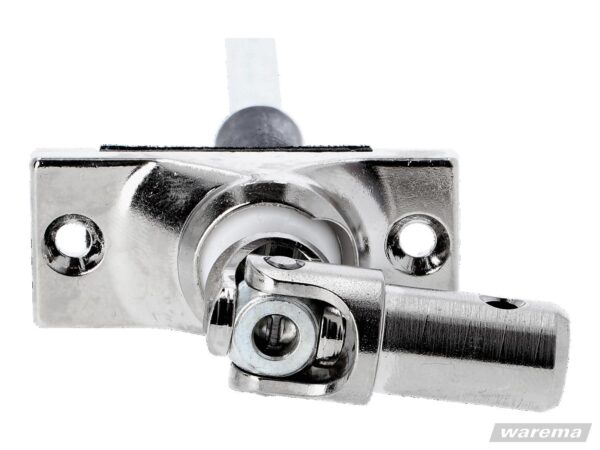 Gelenklager mit thermische Trennung, 35 - 54 Grad, mit Zapfen d12,9 mm, 6 mm Vierkant, 300 mm 525136