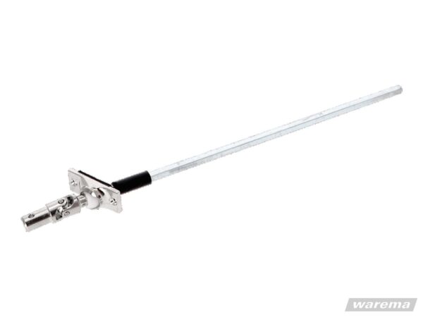 Gelenklager mit thermische Trennung, 35 - 54 Grad, mit Zapfen d12,9 mm, 6 mm Vierkant, 300 mm 525136